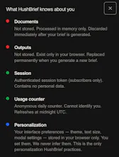 HushBrief gallery image