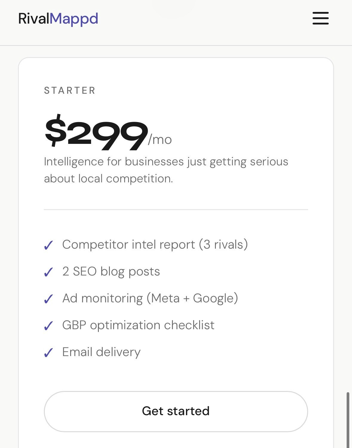 RivalMappd - Competitor Intel + SEO gallery image