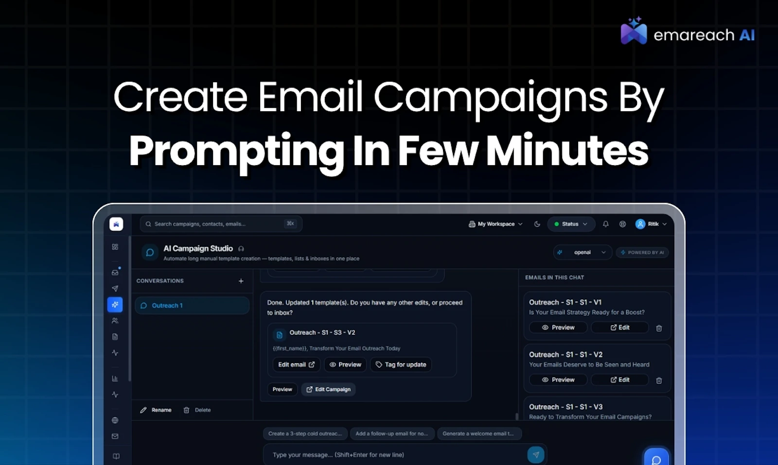 Emareach AI screenshot 4