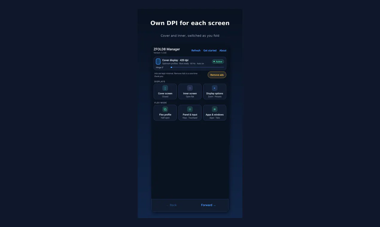 ZFOLD8 Manager gallery image