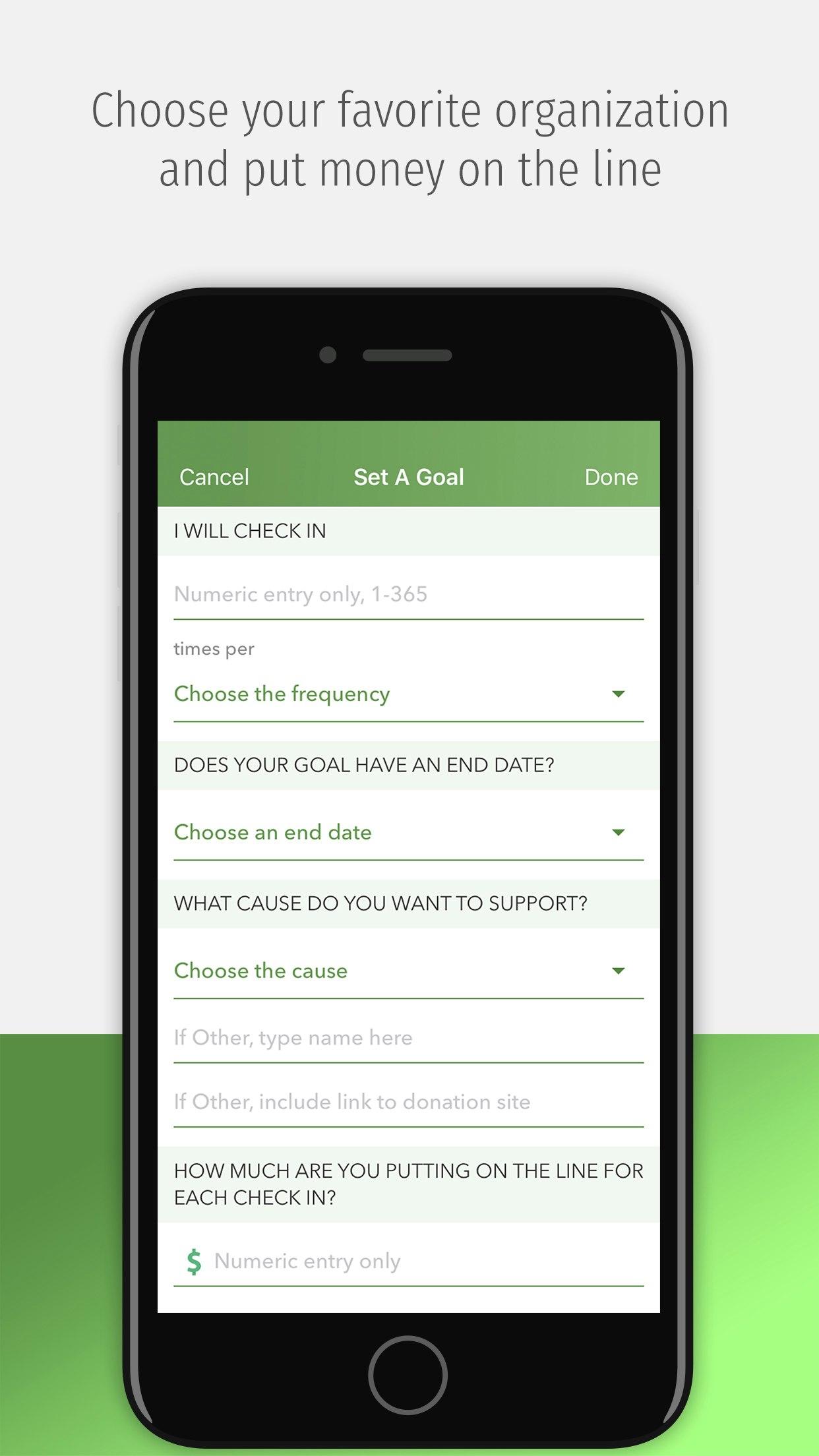 Commit: Track & Achieve Goals gallery image