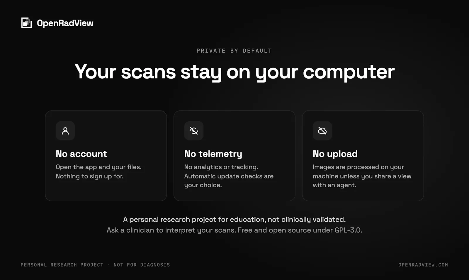 OpenRadView screenshot 4