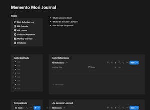 Momento Mori Journal gallery image