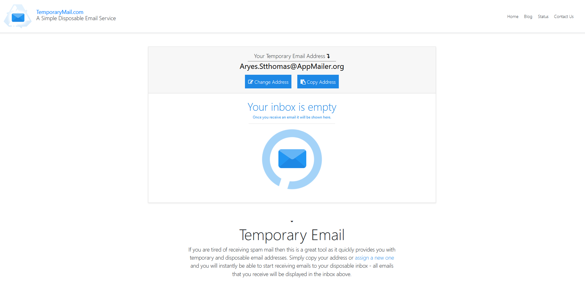 TemporaryMail.com