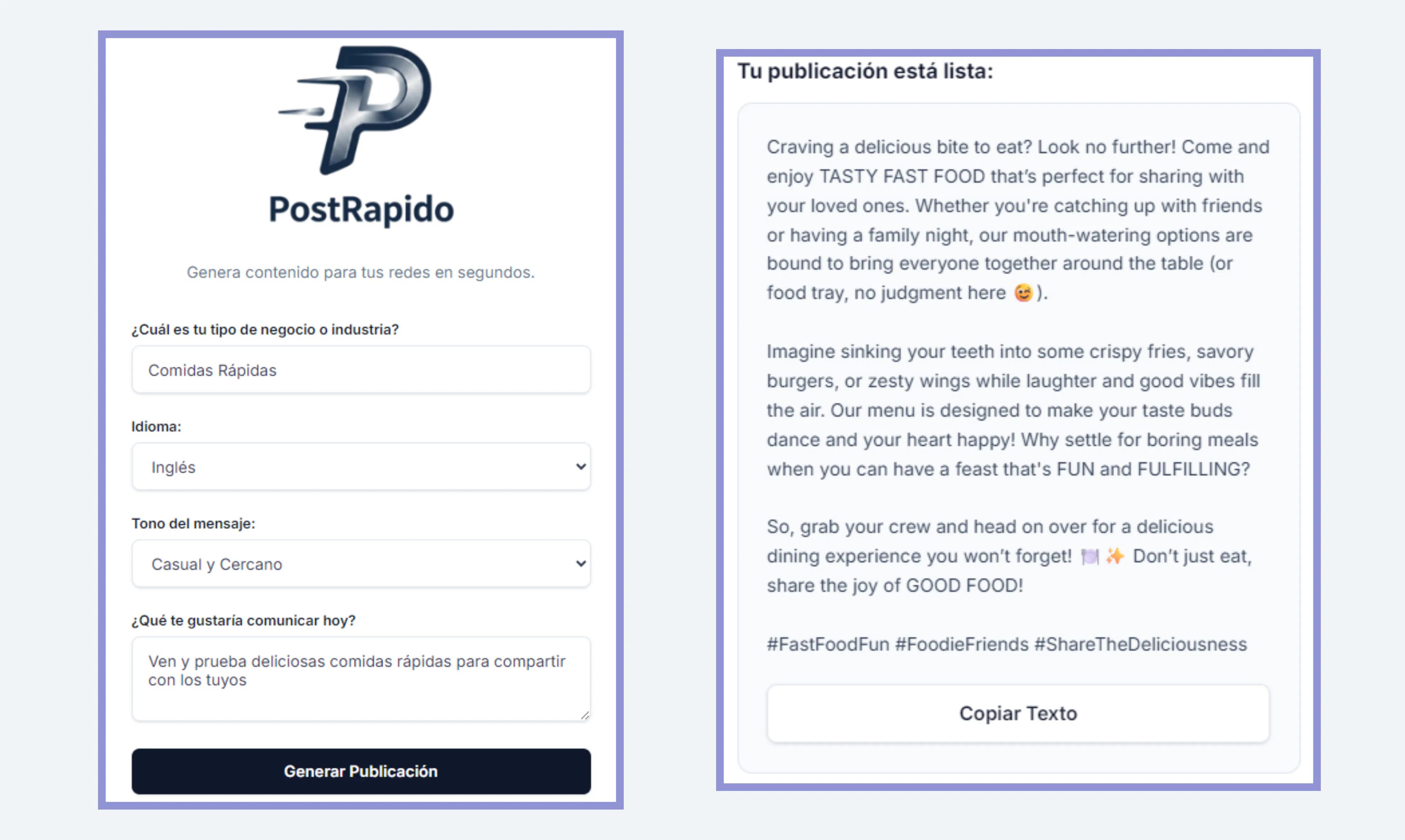 PostRapido gallery image