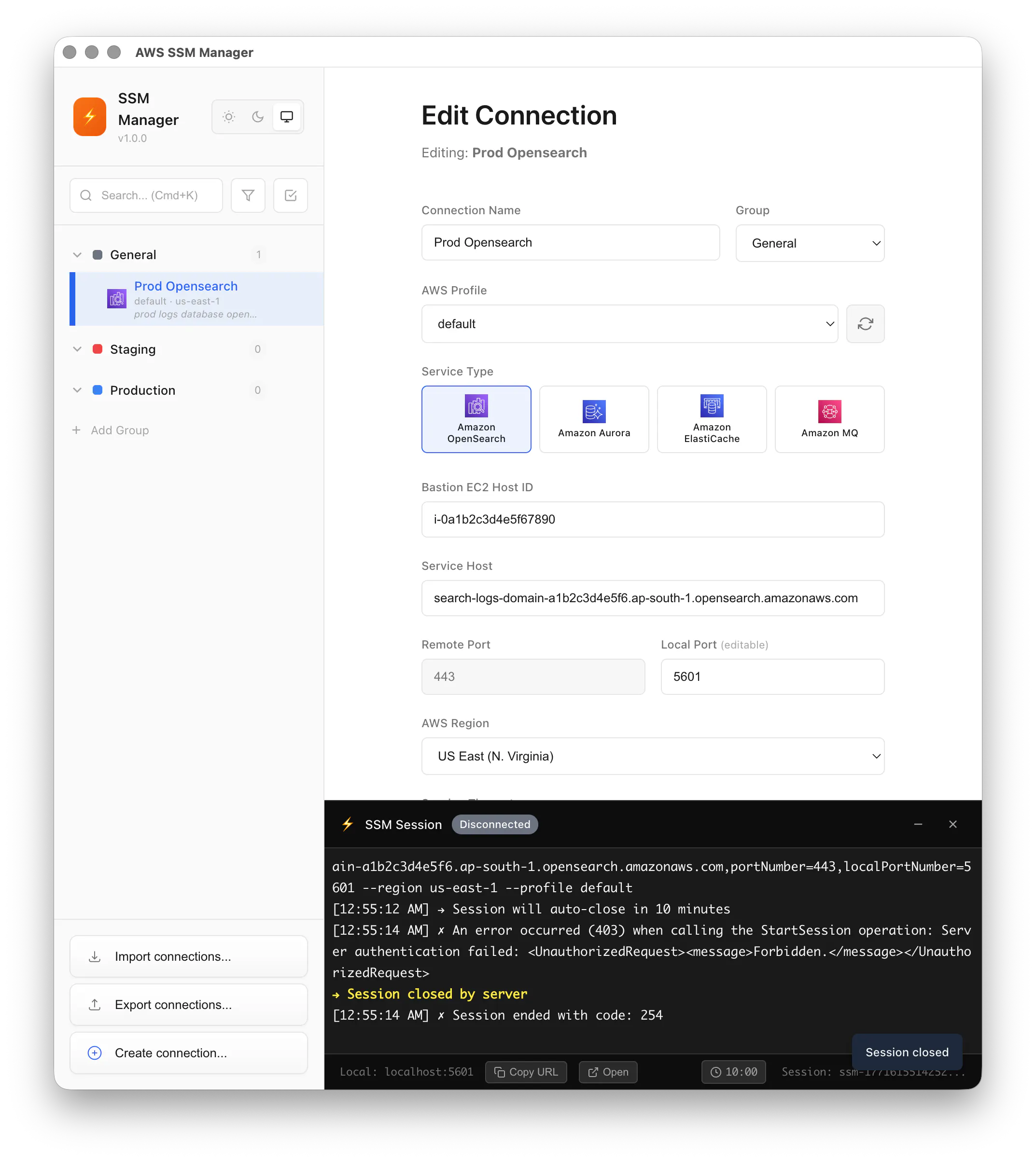 AWS SSM Manager gallery image