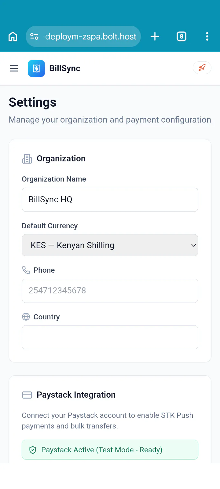 BillSync gallery image