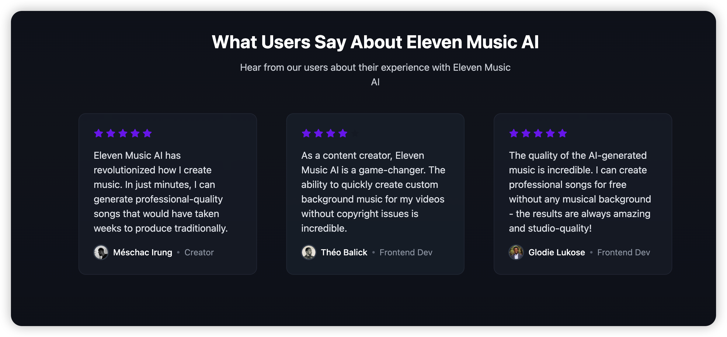 Eleven Music gallery image