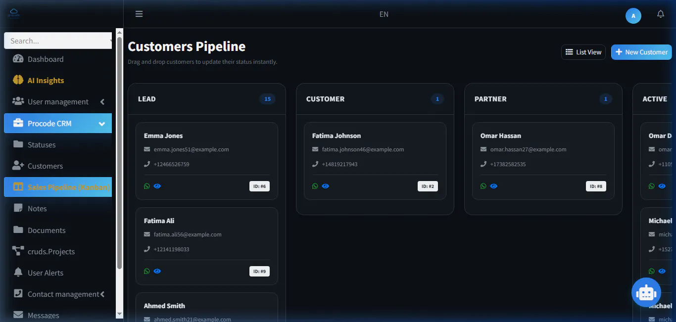 Procode CRM gallery image