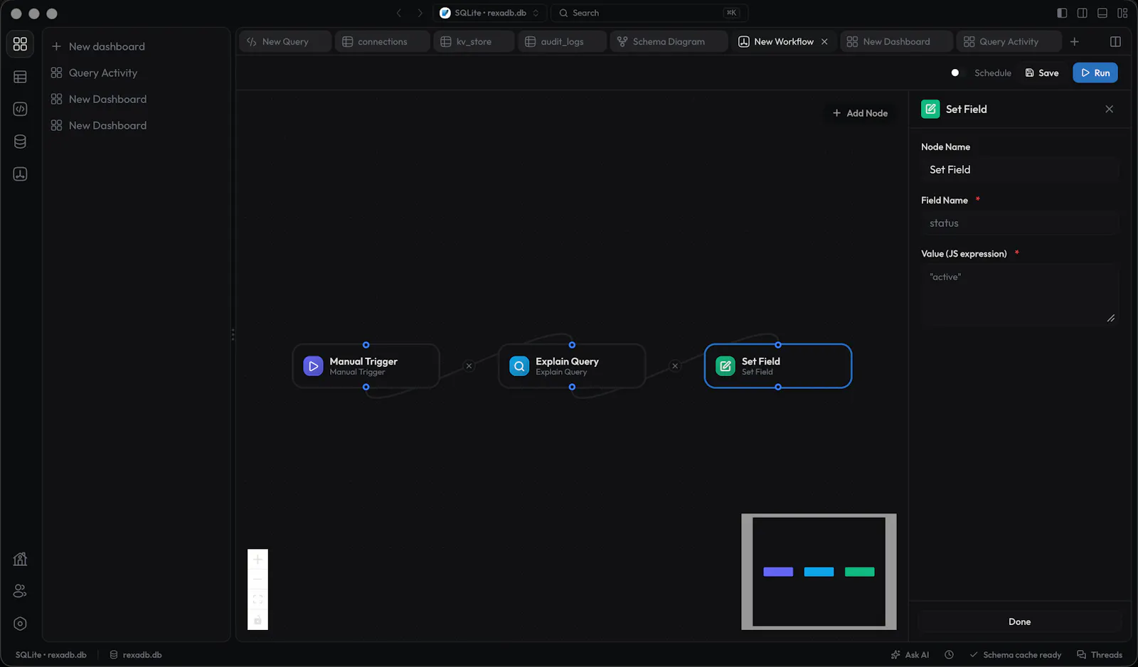 Rexa DB screenshot 7