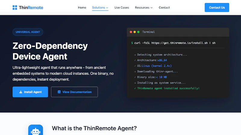 ThinRemote.io screenshot 2
