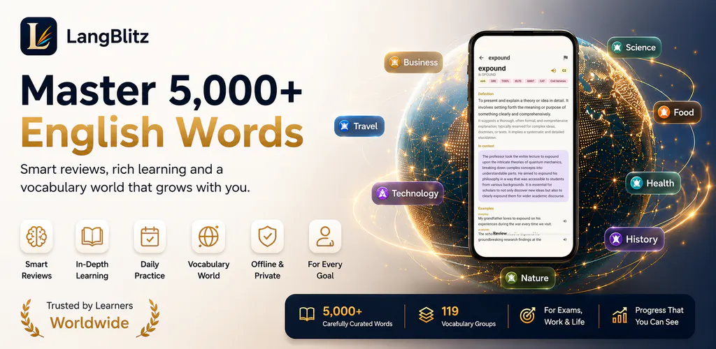 LangBlitz - Vocabulary Builder gallery image