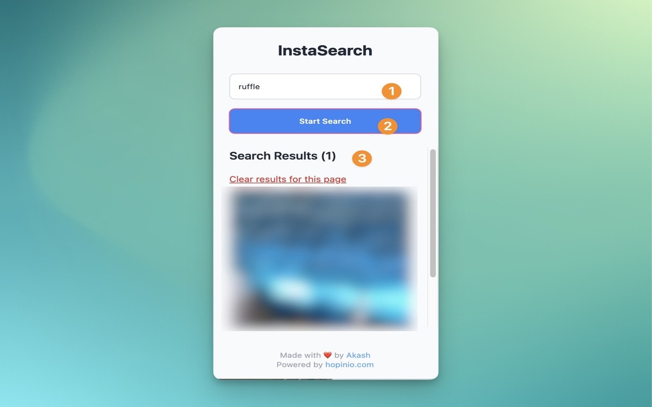 InstaSearch media 2