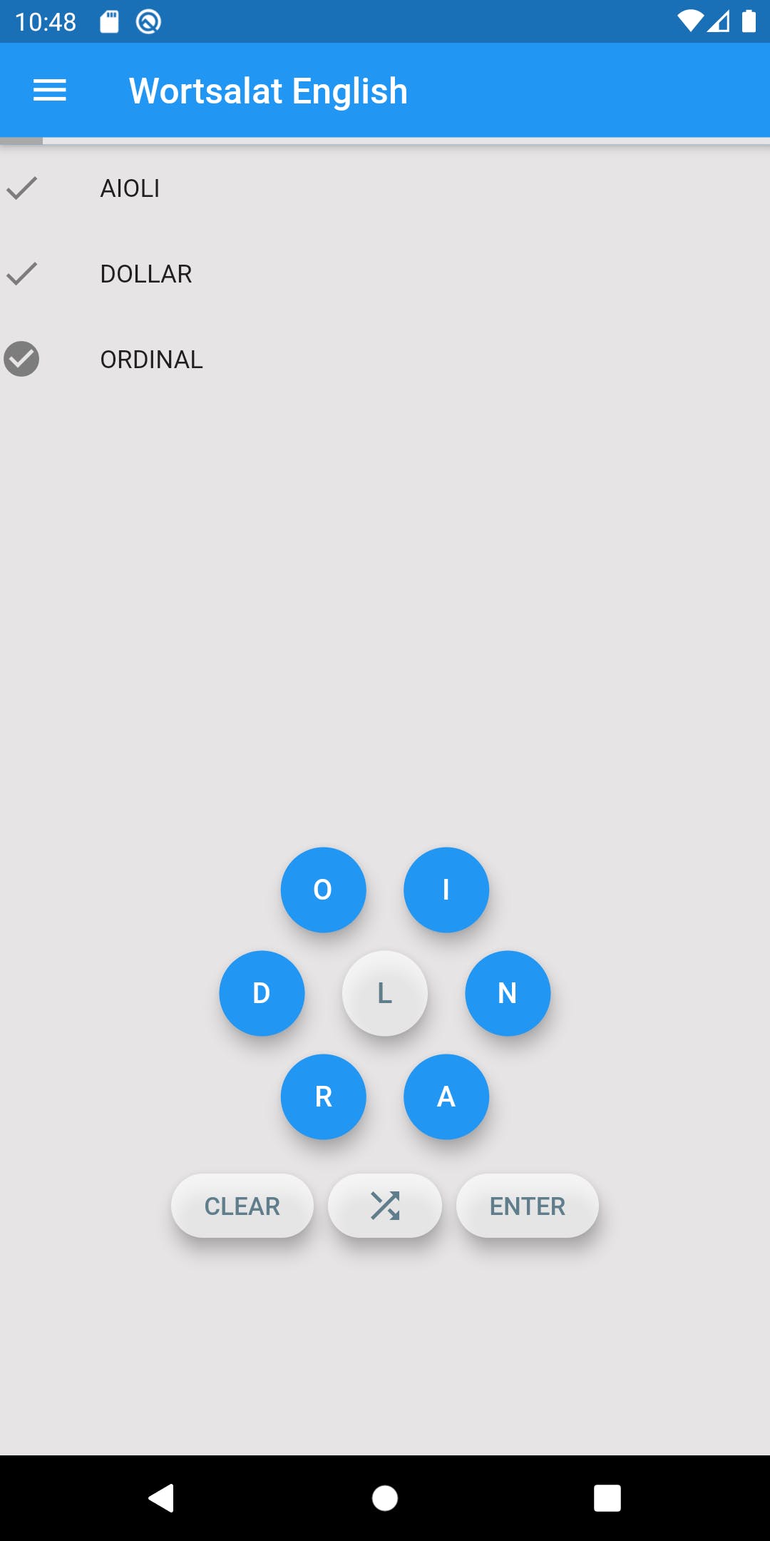 Wortsalat - Anagram Wordgame iOS Android media 1