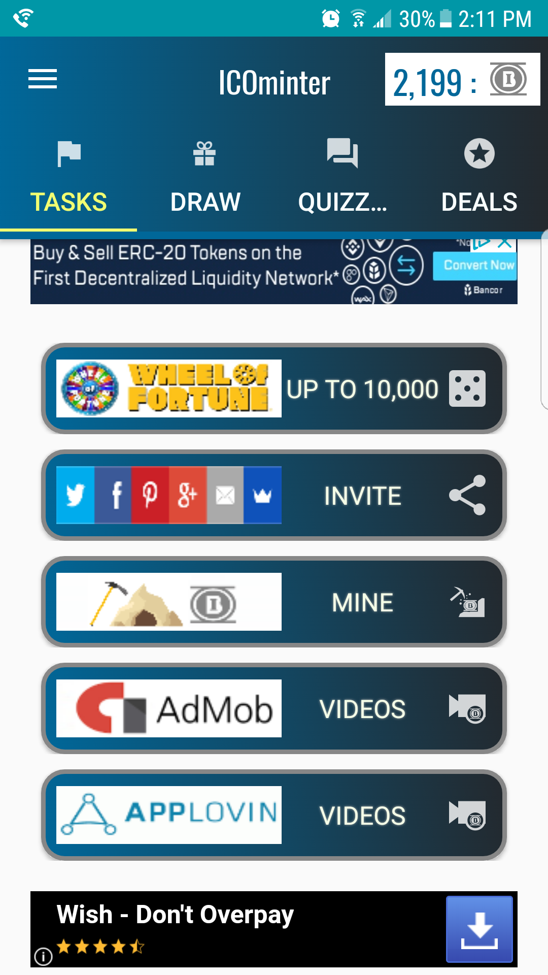 ICOminter app for Android gallery image