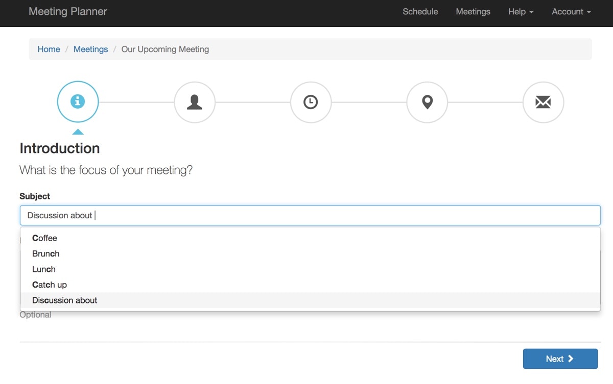 MeetingPlanner.io gallery image