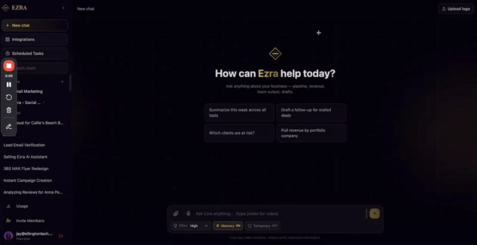 Hello Ezra screenshot 1 (video preview)