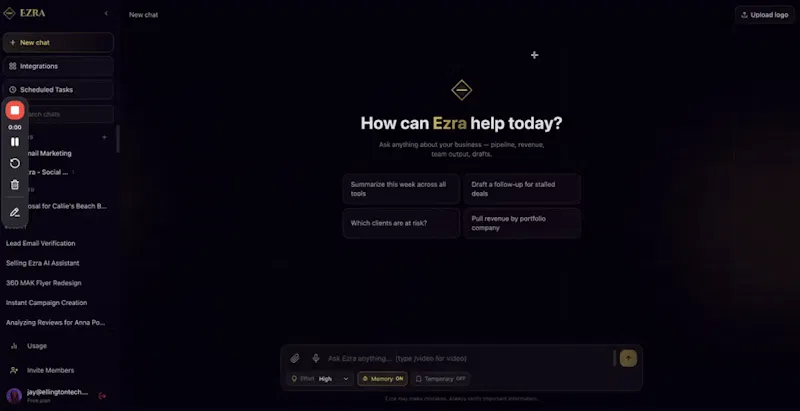 Hello Ezra screenshot 1 (video preview)