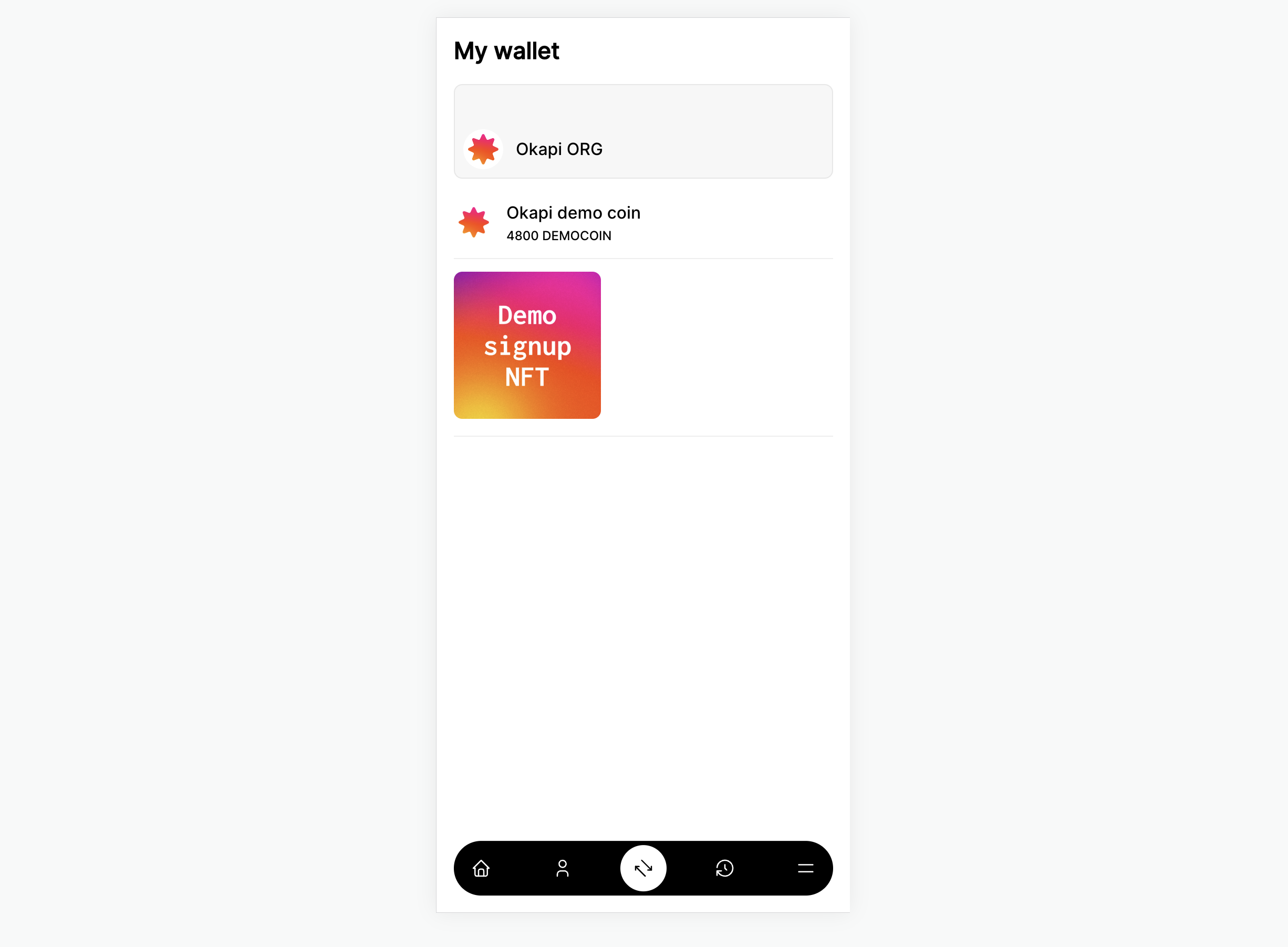 กระเป๋าเงิน okapi - เข้าร่วม Web3 Loyalty Wallet แรก media 1