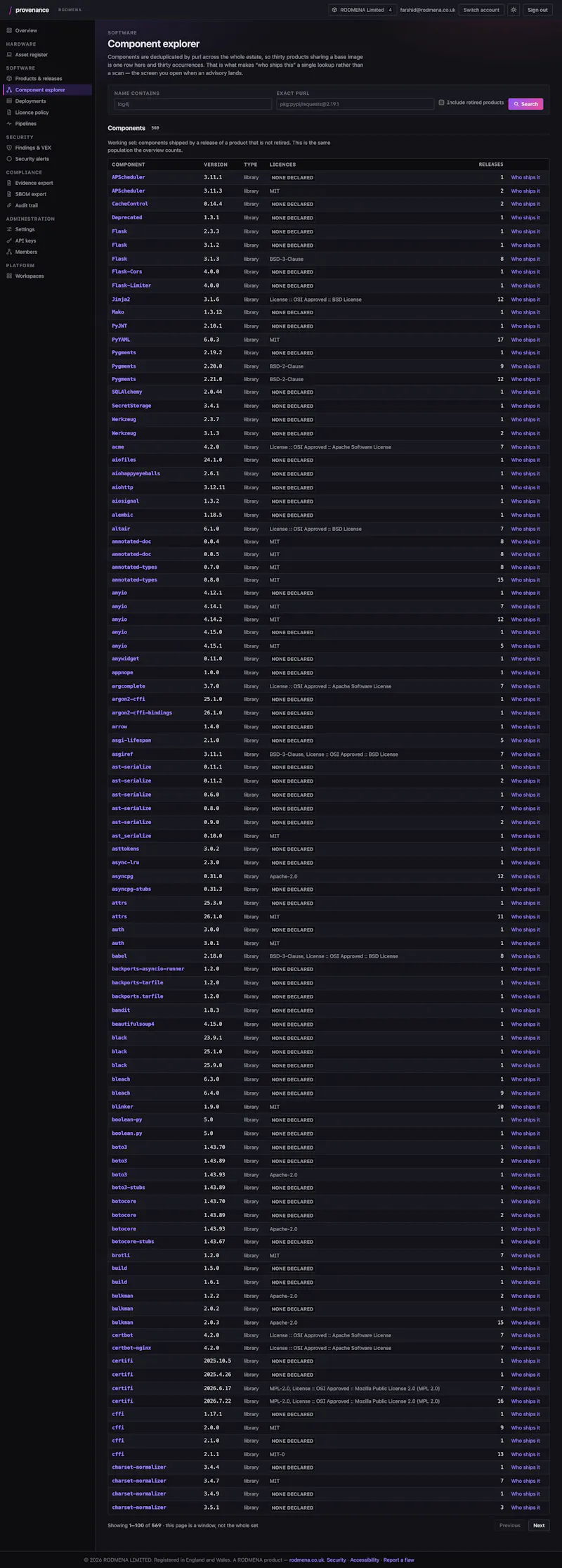 Provenance screenshot 10