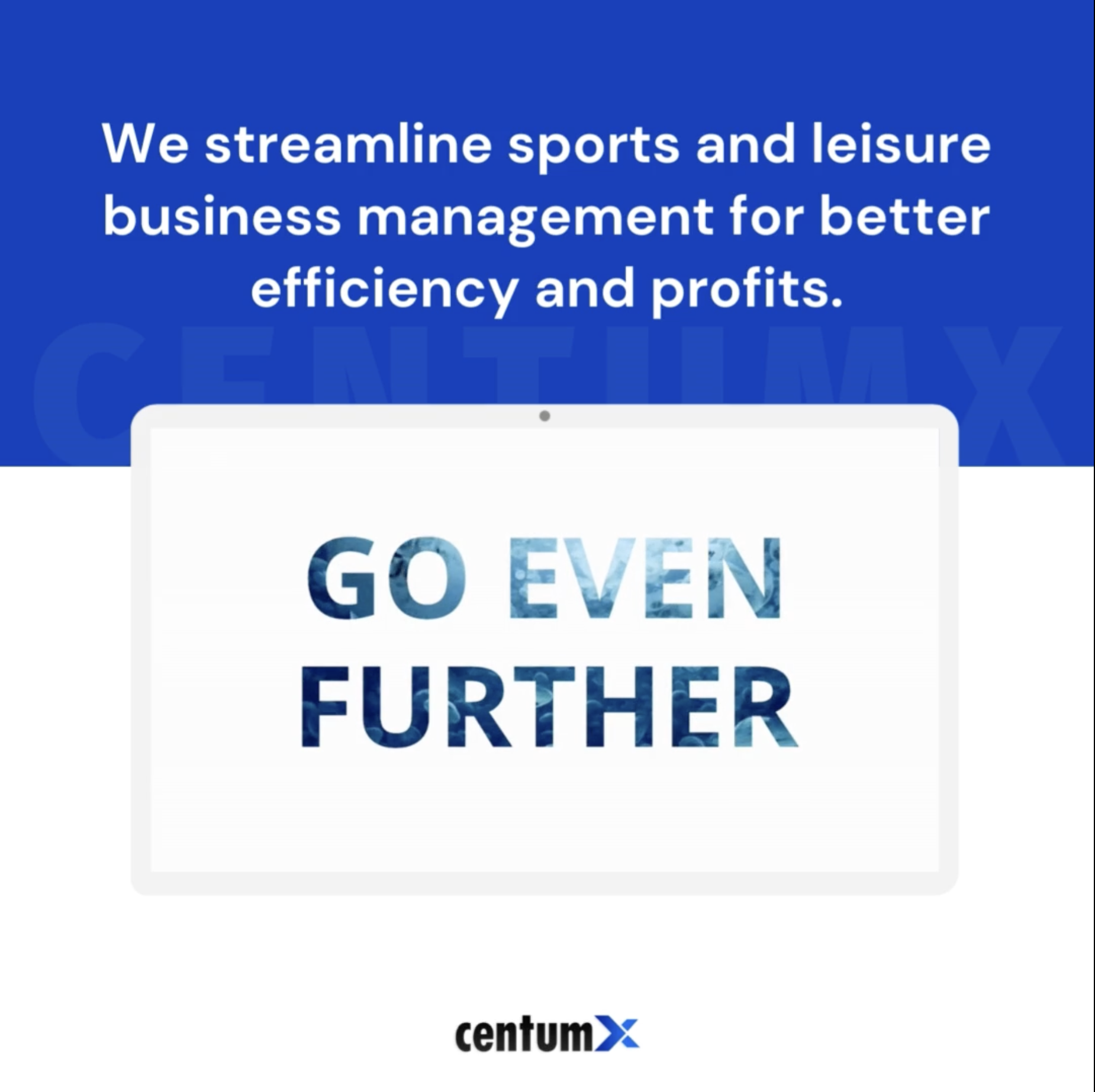 Mídia 3 de centumx - Aplicativo de gerenciamento de esporte e lazer all-in-one
