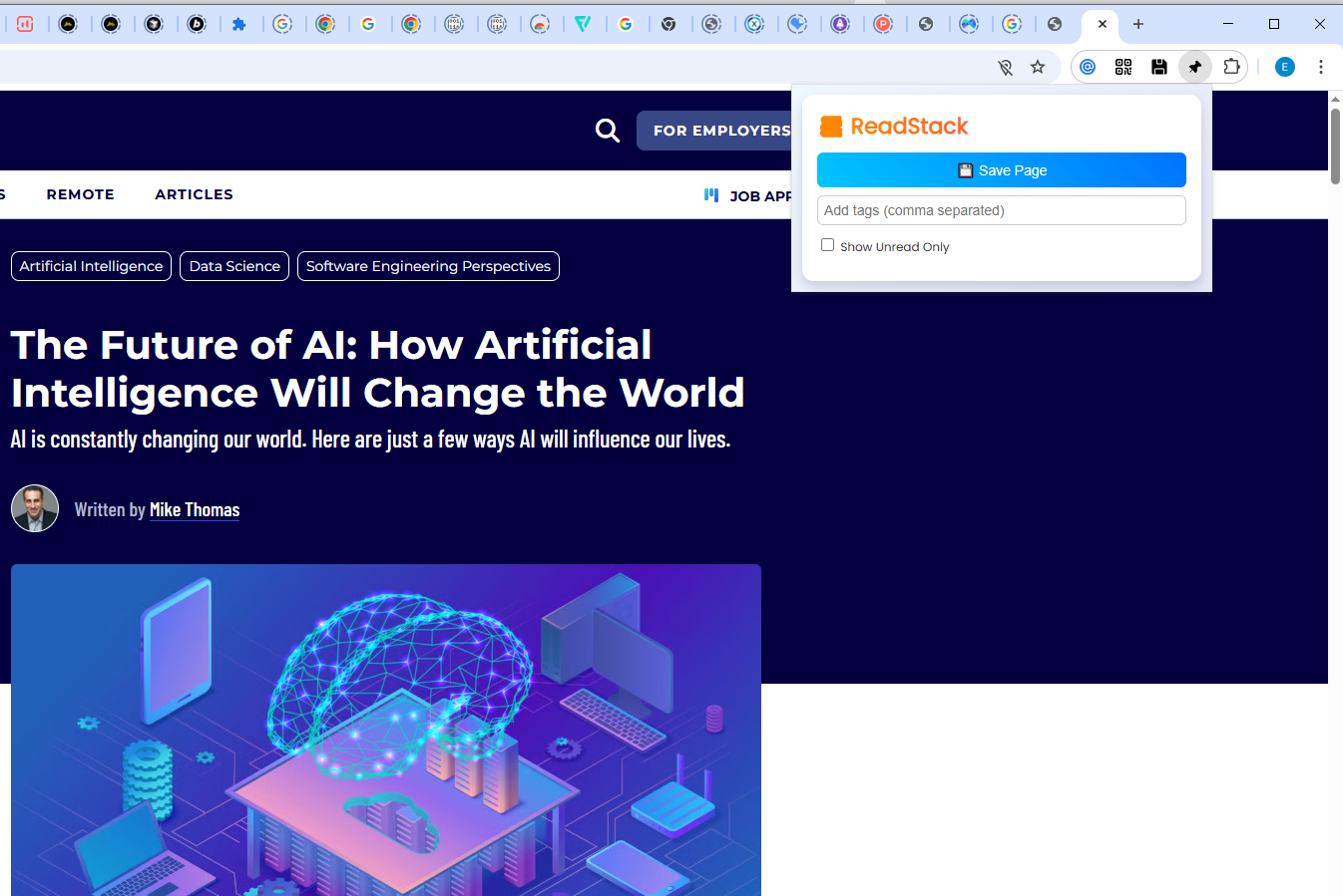 Readstack - Guardar, organizar y leer artículos más inteligentes media 3