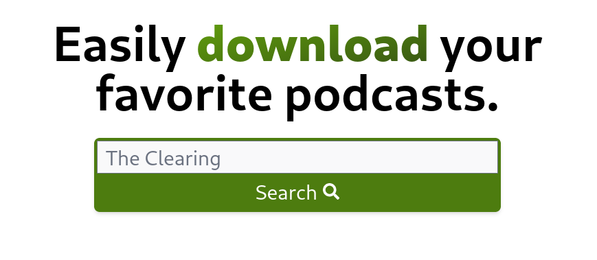 PodcastSaver gallery image