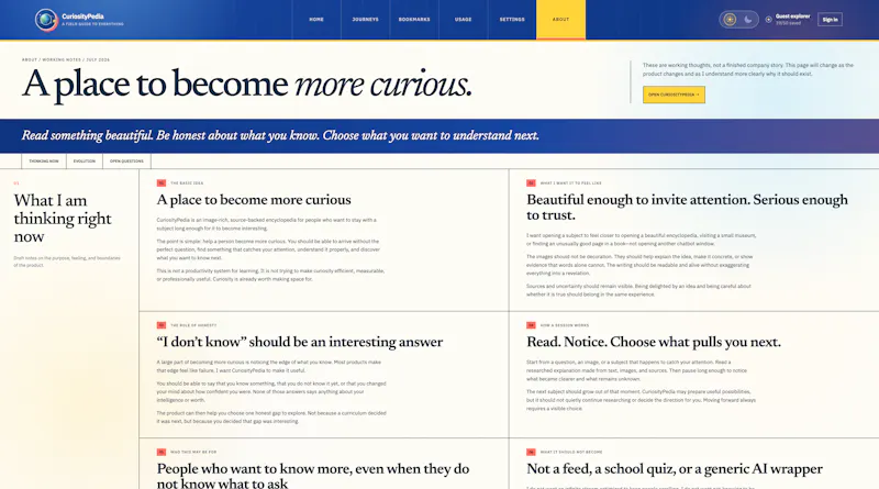 CuriosityPedia screenshot 5