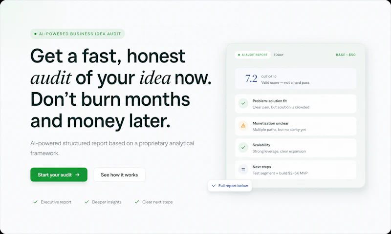 ProAudit screenshot 1