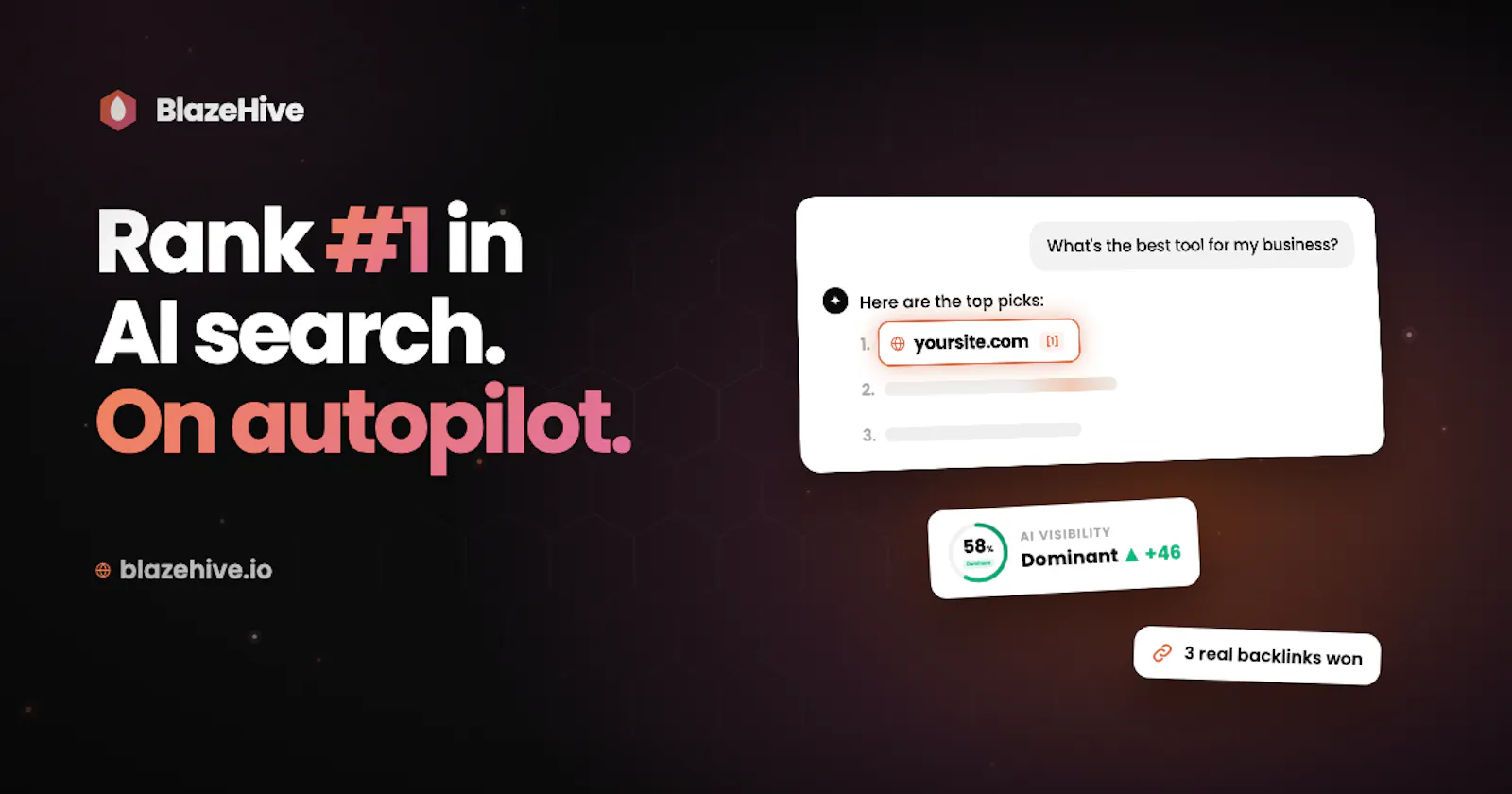 BlazeHive: Bottom-of-Funnel AI SEO Agent screenshot 2
