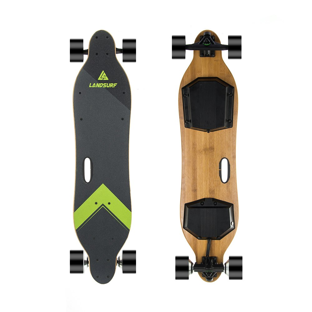 38" LANDSURF X1 DUAL HUB MOTOR ELECTRIC LONGBOARD gallery image