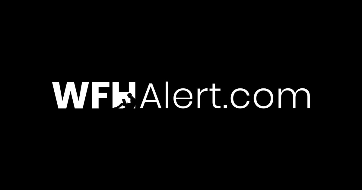 وسائط WFH تنبيه - البريد الإلكتروني اليومي مع عمل جديد من وظائف المنزل. 1
