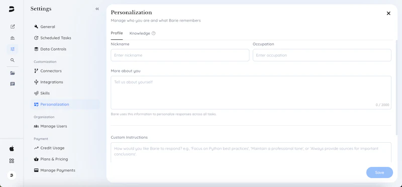 Barie.ai 2.0 screenshot 3