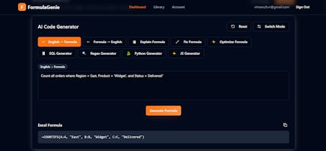 FormulaGenie gallery image