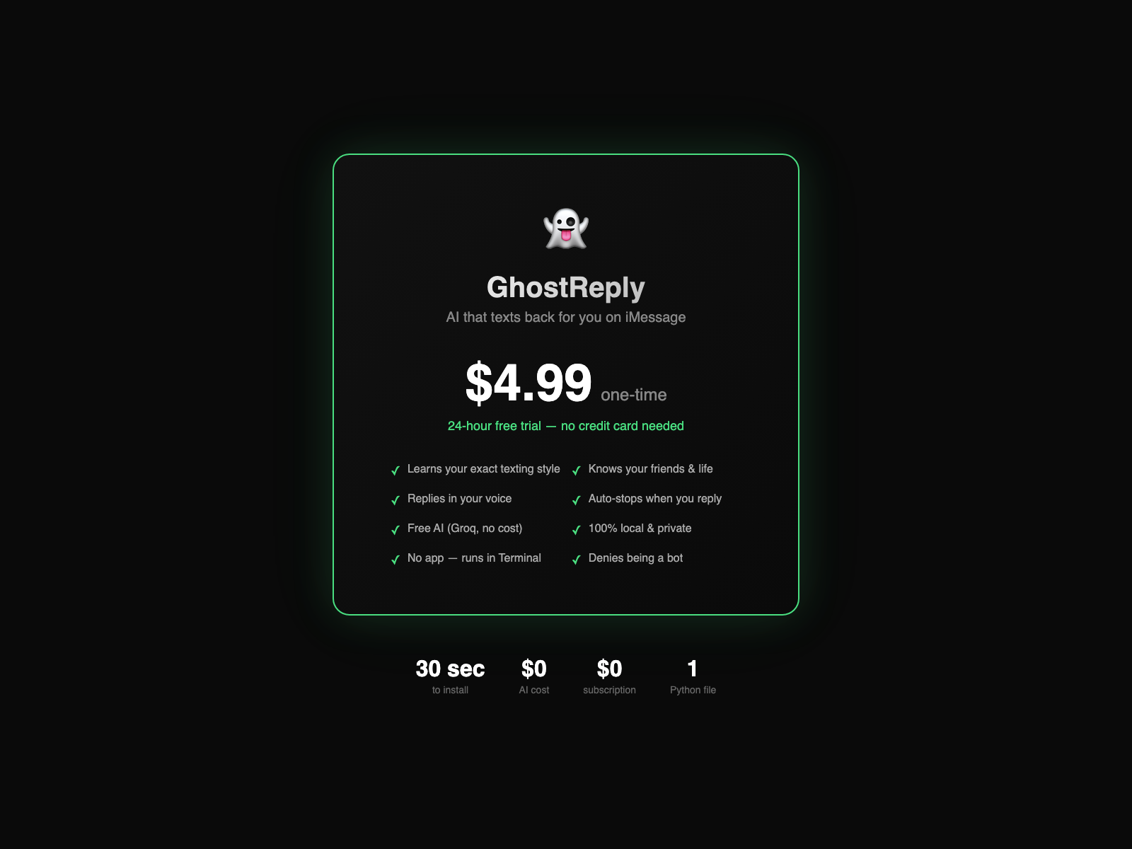 GhostReply gallery image