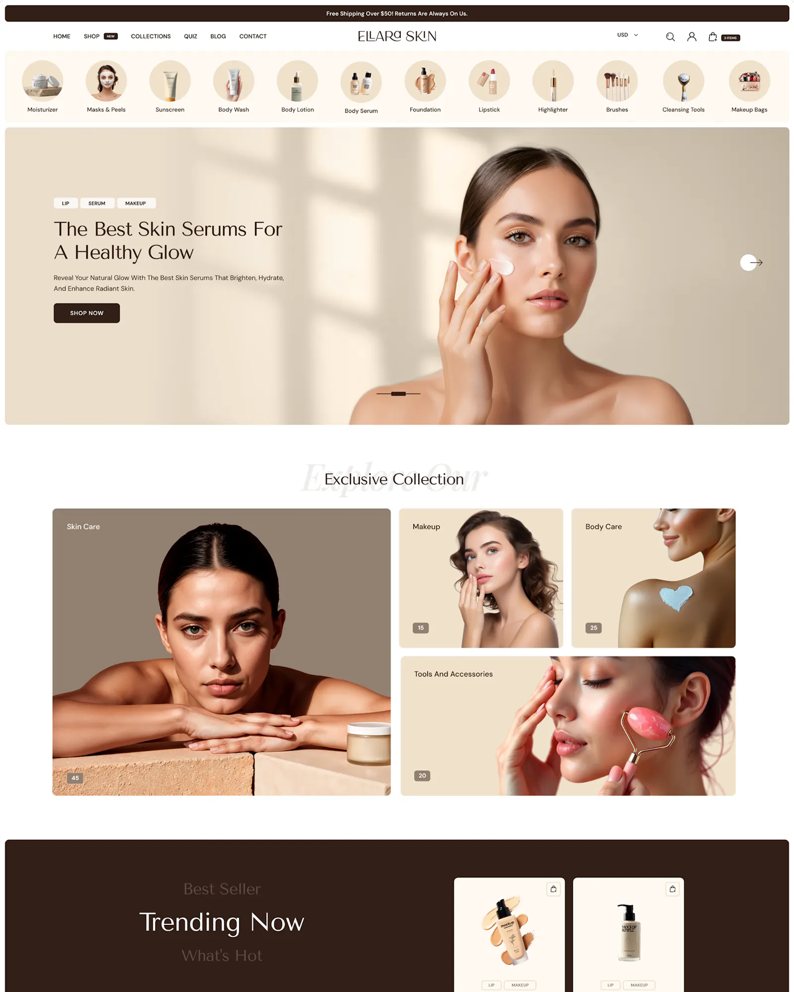 Dynamic Shopify Theme screenshot 1