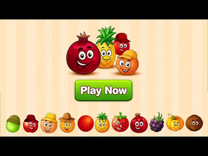 Fruit Merge Melon Puzzle screenshot 1 (video preview)