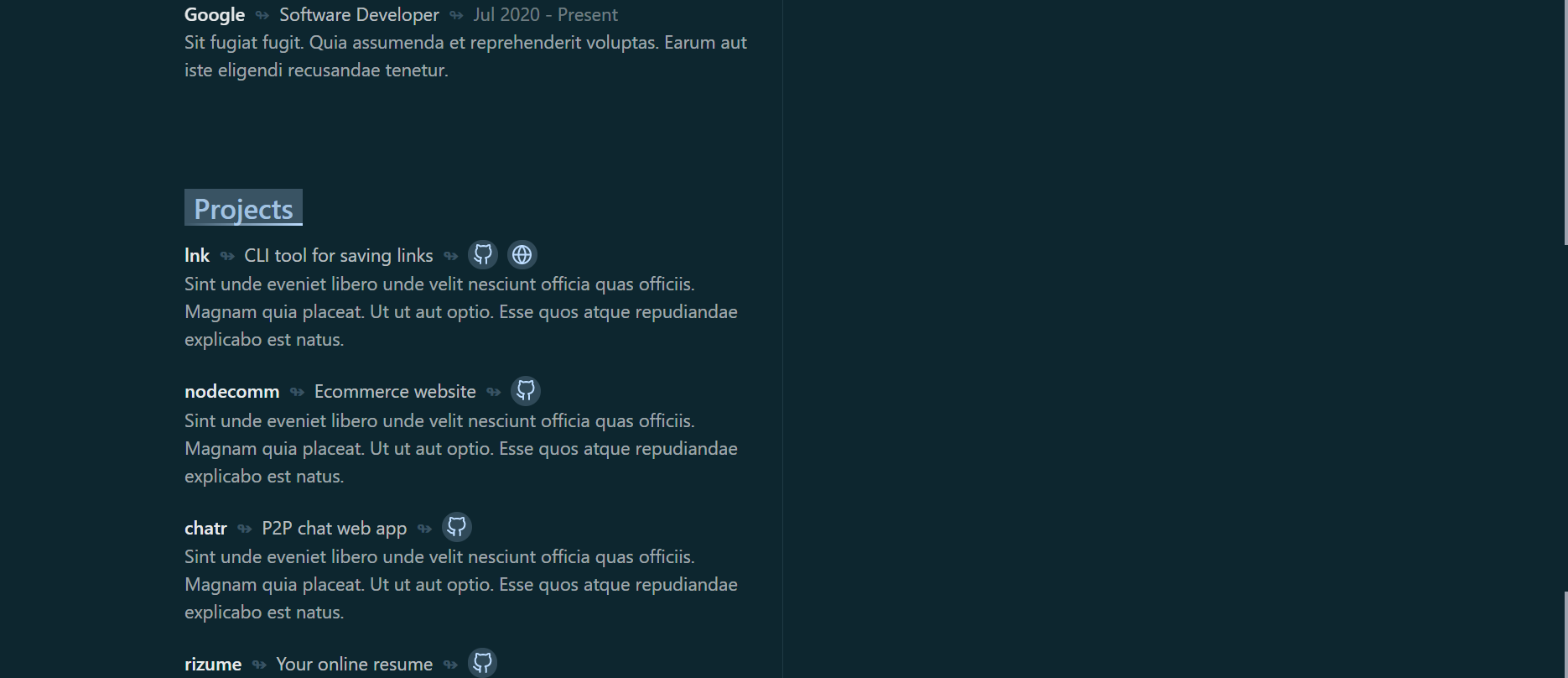 Rizume gallery image