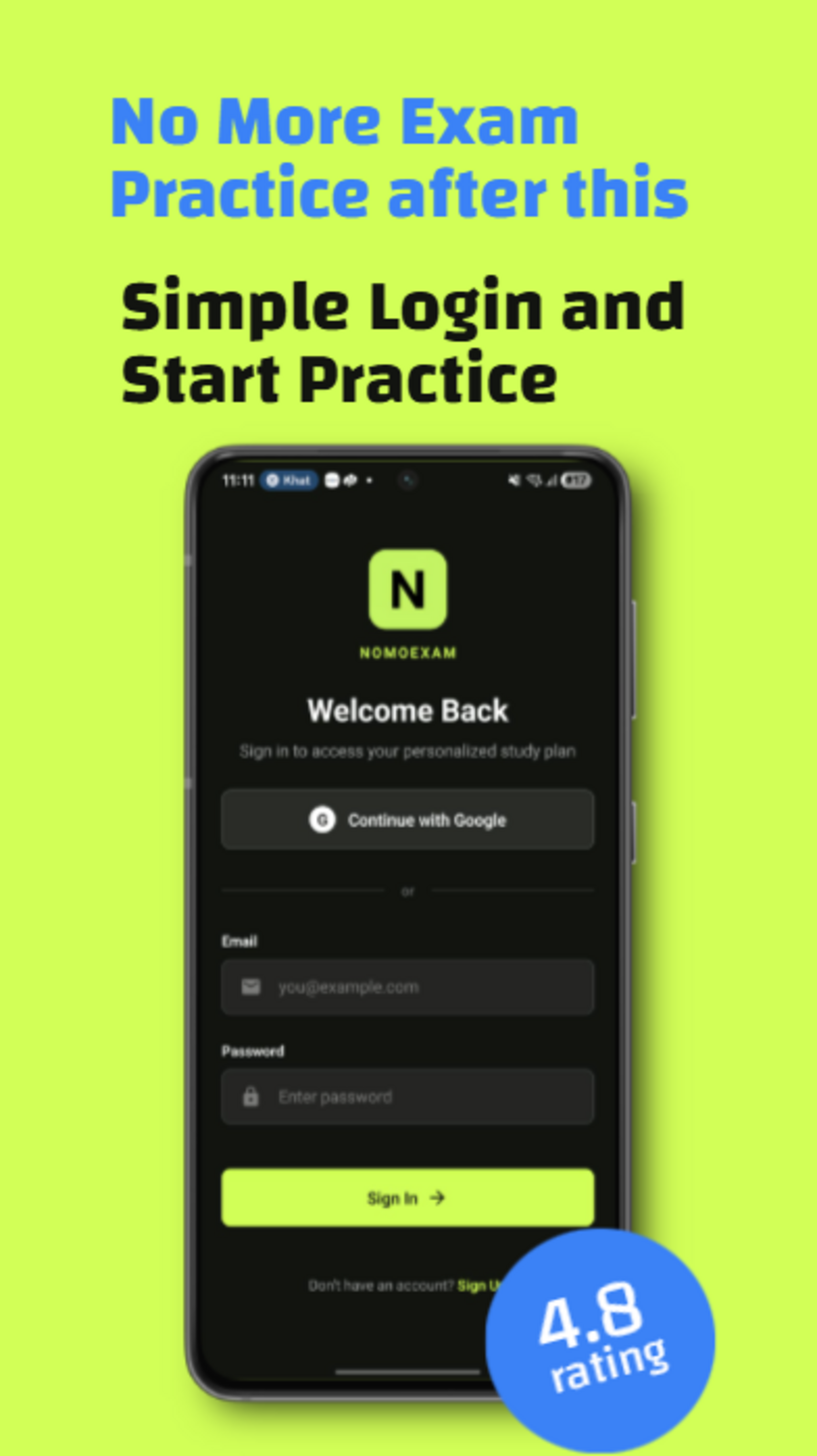 NomoExam - Screenshot 5 showing product features and functionality
