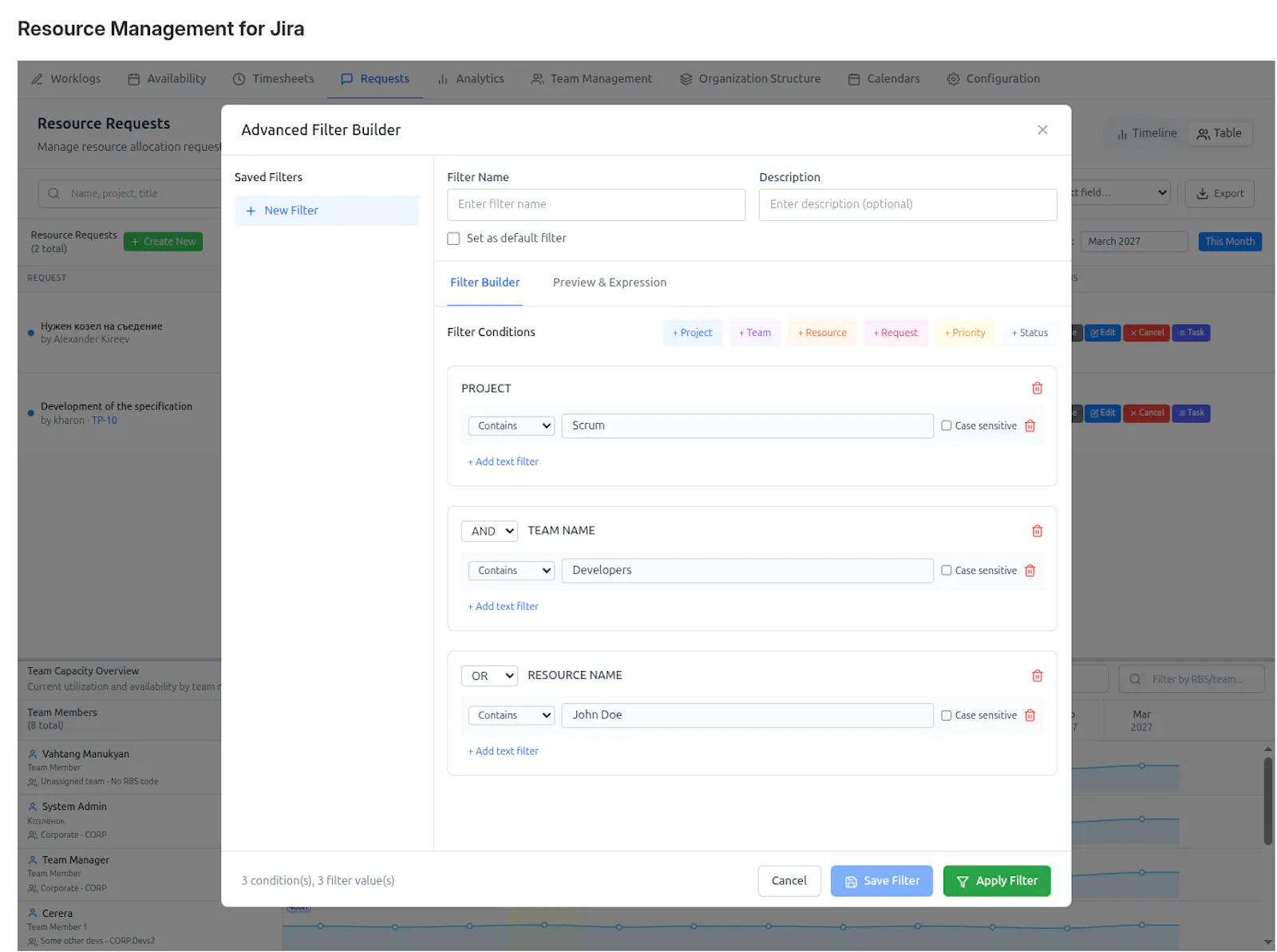 Resource Management for Jira screenshot 6
