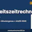 Arbeitszeitrechner 345