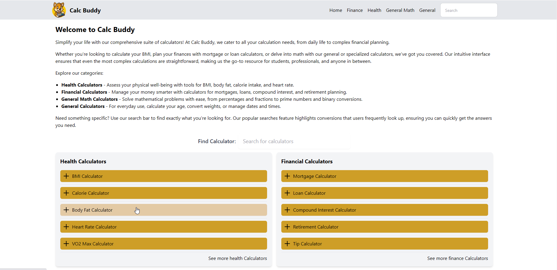Buddy - Online rekenmachine Buddy voor elke behoefte media 2