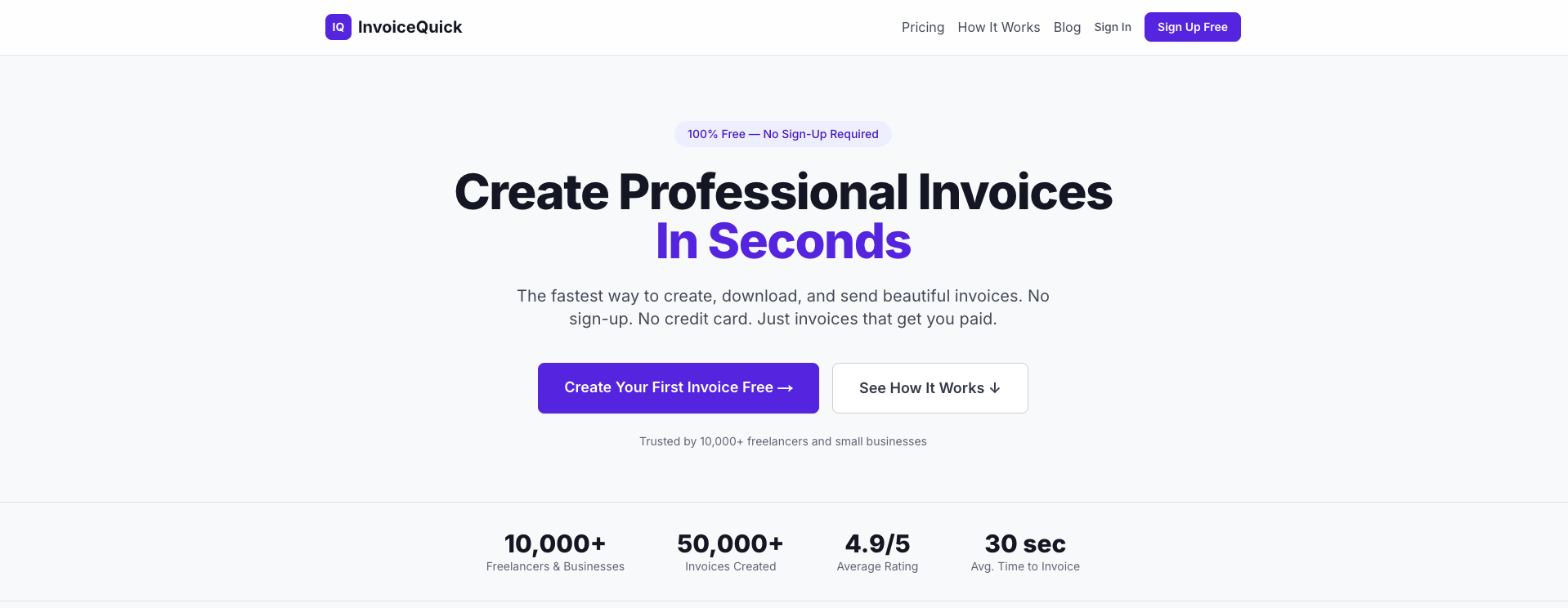 InvoiceQuick gallery image