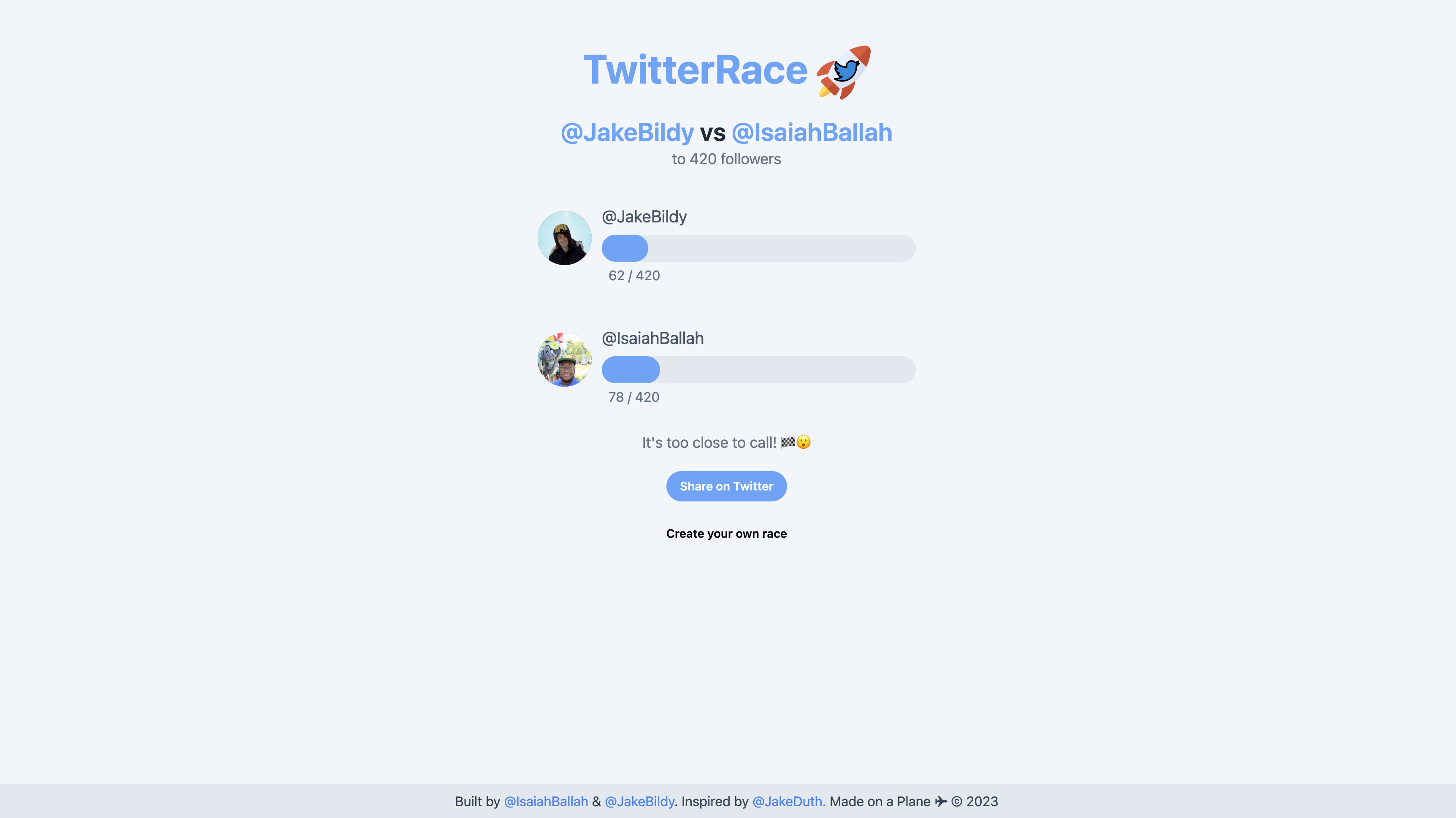 TwitterRace media 1
