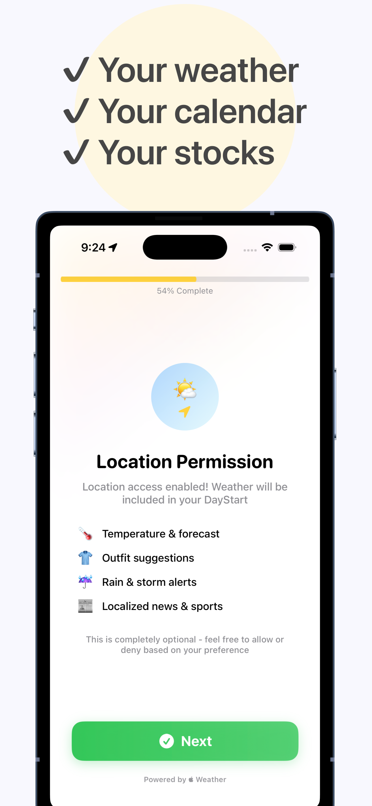 DayStart AI: Morning Briefing App gallery image