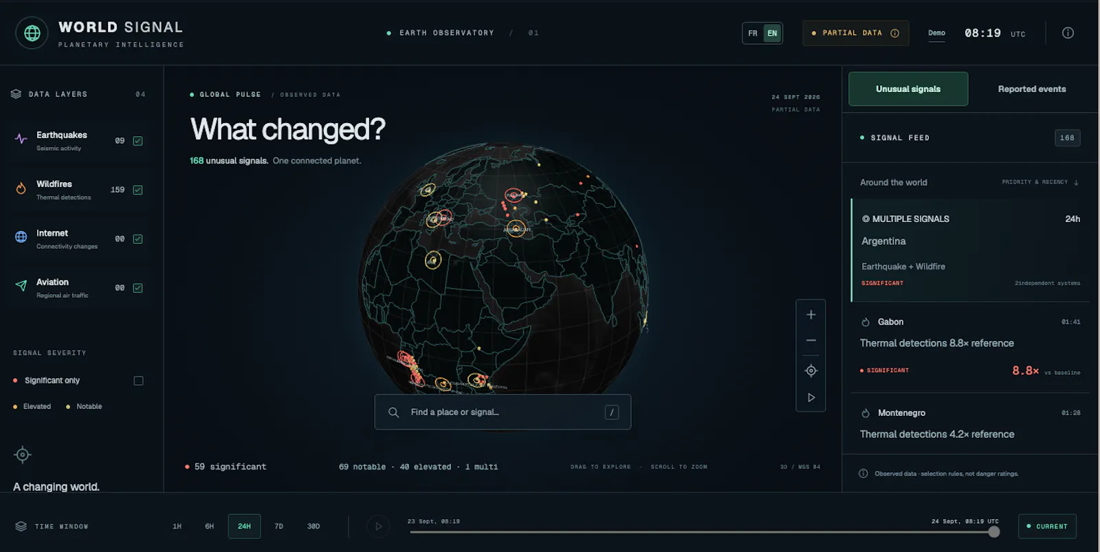 World Signal screenshot 1