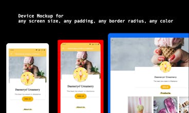 Dropshot - Simple Flexible Device Mockup gallery image