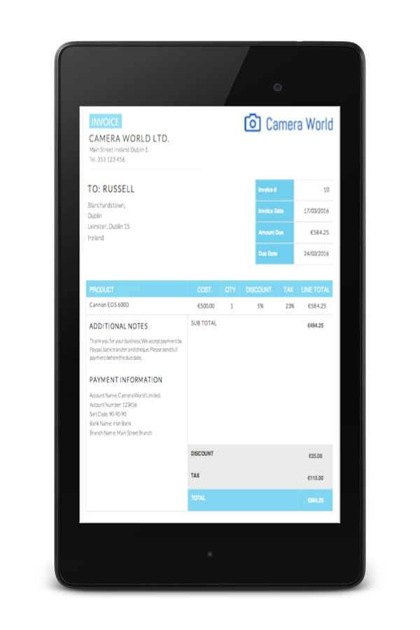 ProperInvoice gallery image