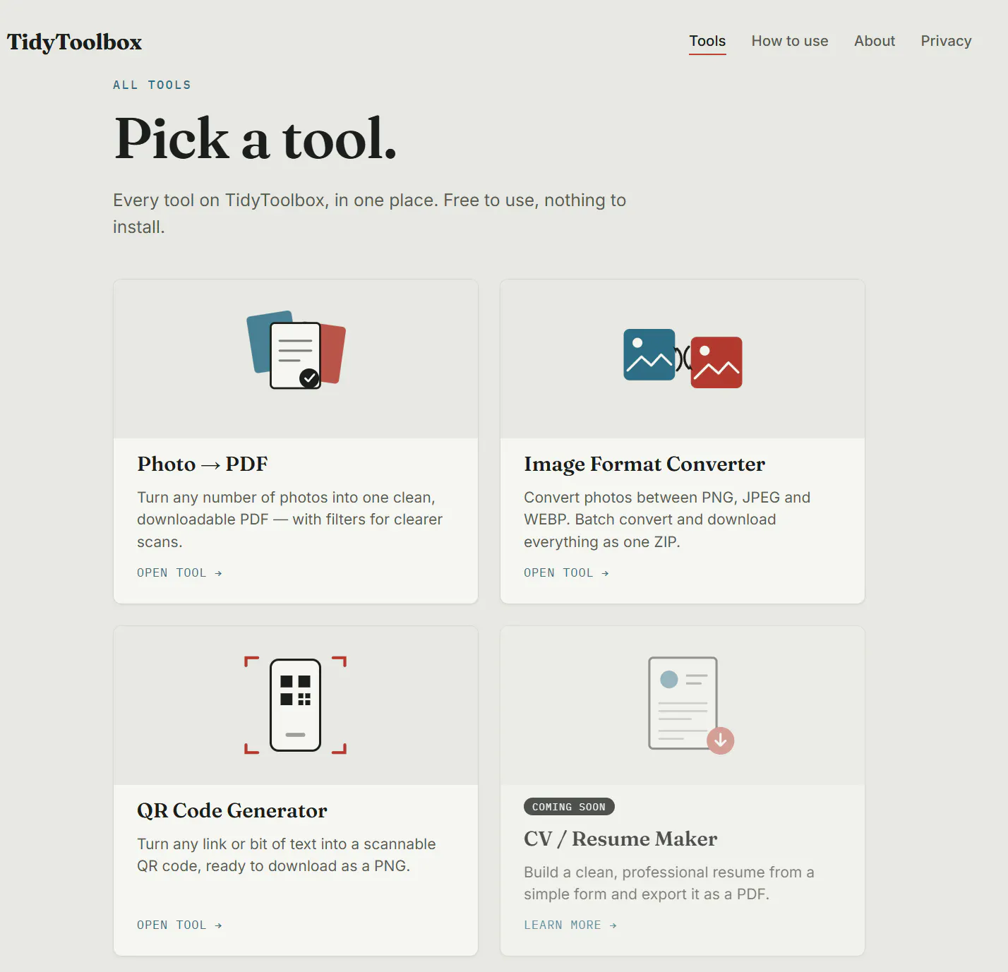 TidyToolbox — Tools for documentation gallery image
