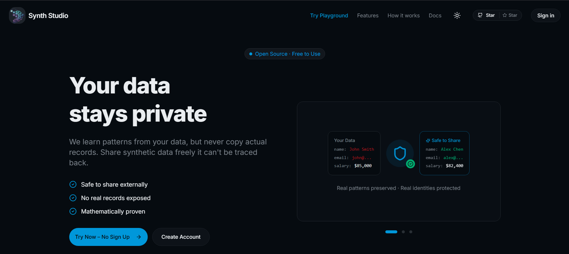 Synth Studio - Main product screenshot demonstrating key features and user interface